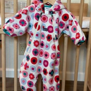 Patagonia fleece bunting snowsuit, 3m